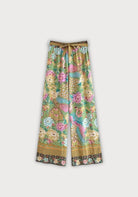 Weite Kimono-Hose Grün | Midoriha