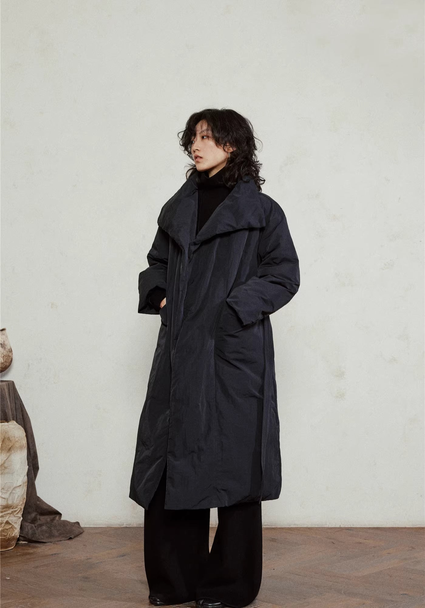 Winter Steppjacke Damen Lang