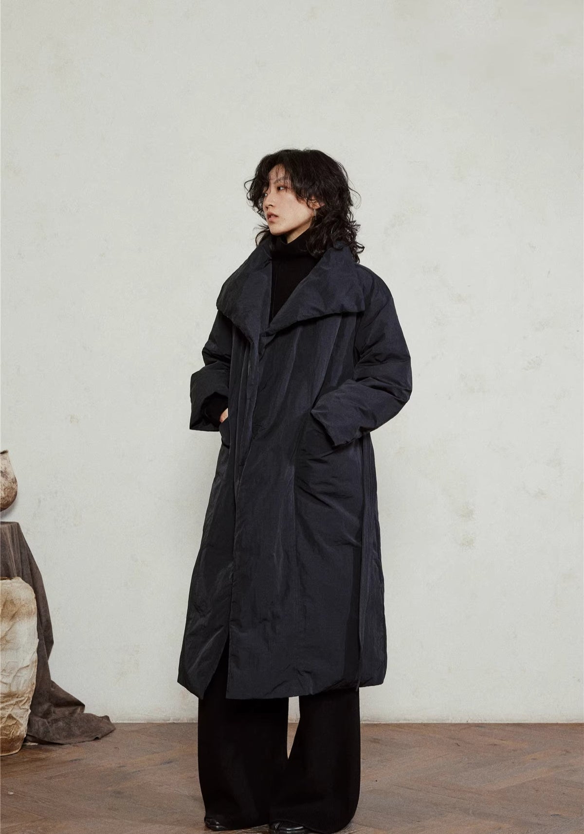Winter Steppjacke Damen Lang