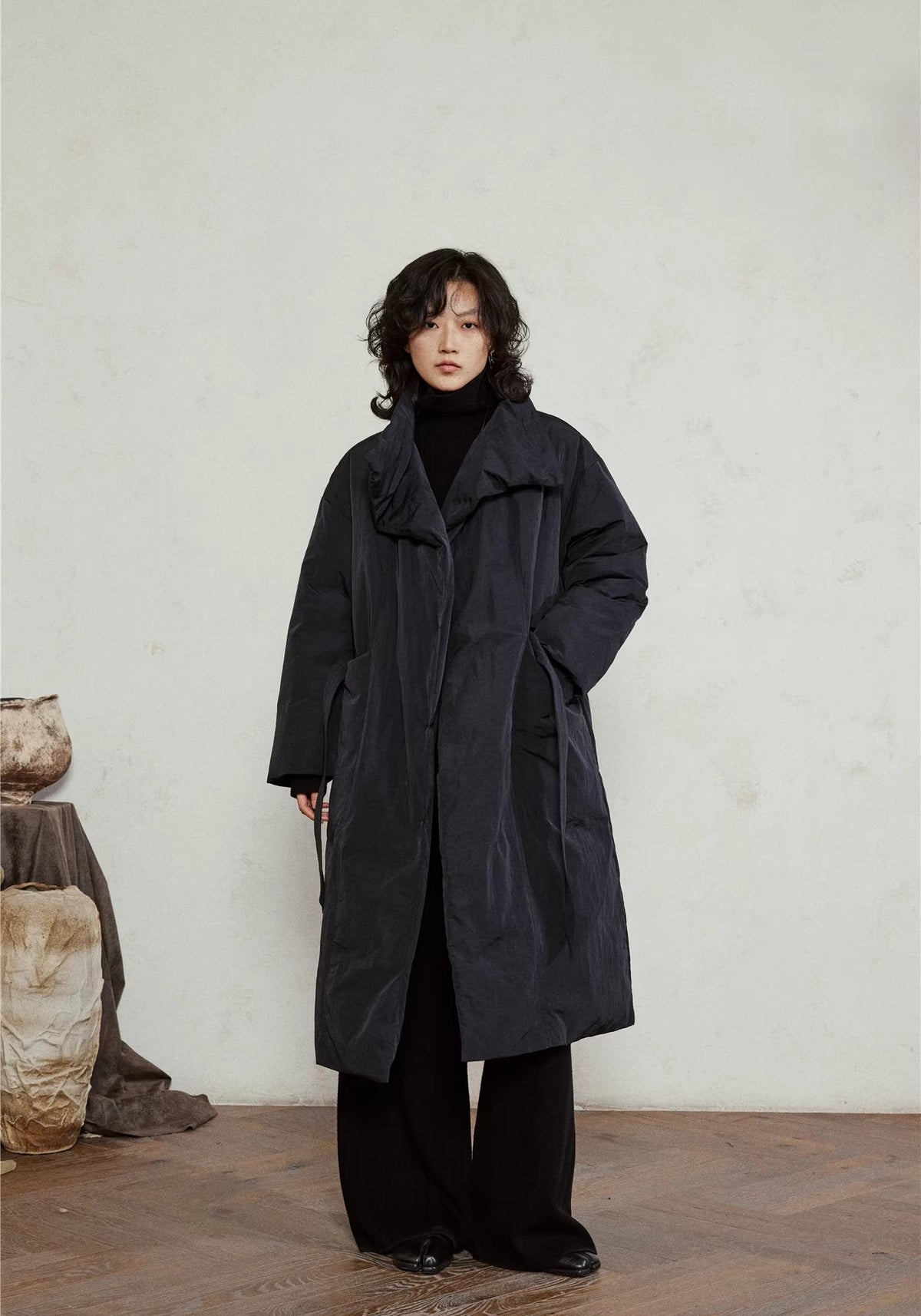 Winter Steppjacke Damen Lang