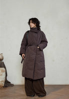 Winter Steppjacke Damen Lang