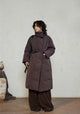 Winter Steppjacke Damen Lang