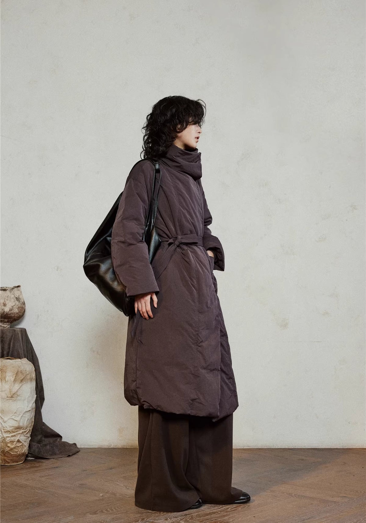 Winter Steppjacke Damen Lang