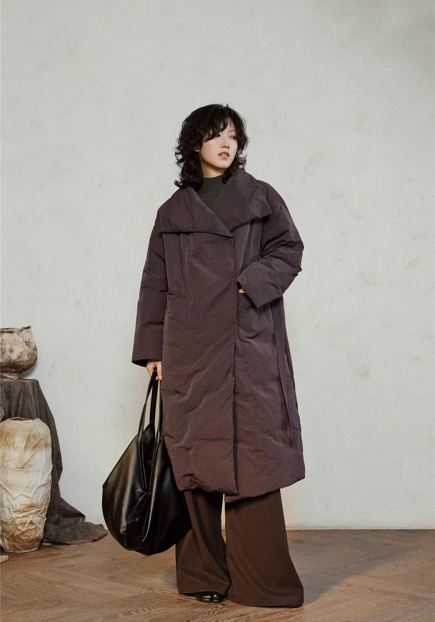 Winter Steppjacke Damen Lang