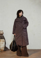 Winter Steppjacke Damen Lang