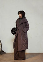 Winter Steppjacke Damen Lang
