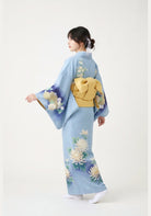 Yukata Blau