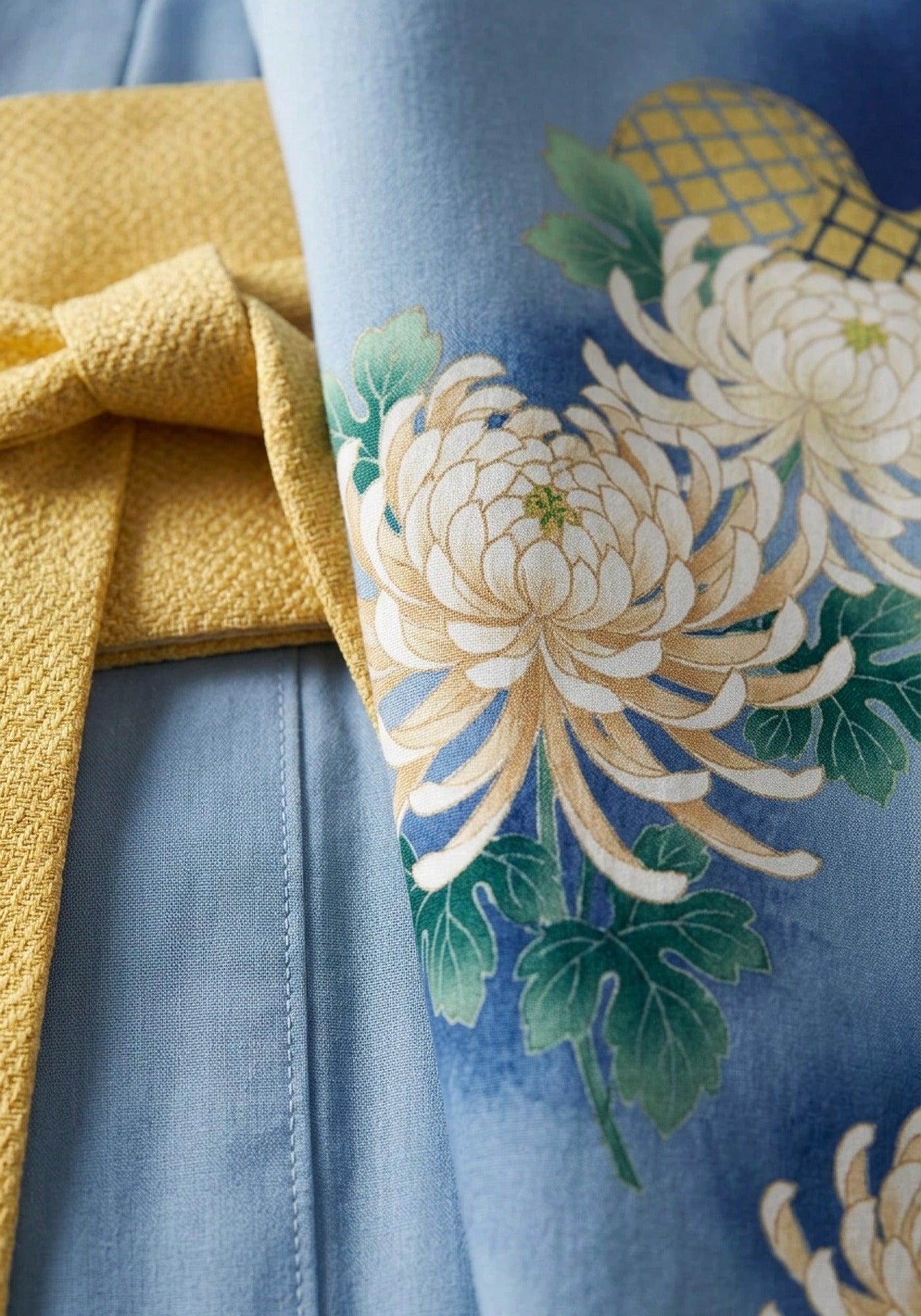 Yukata Blau