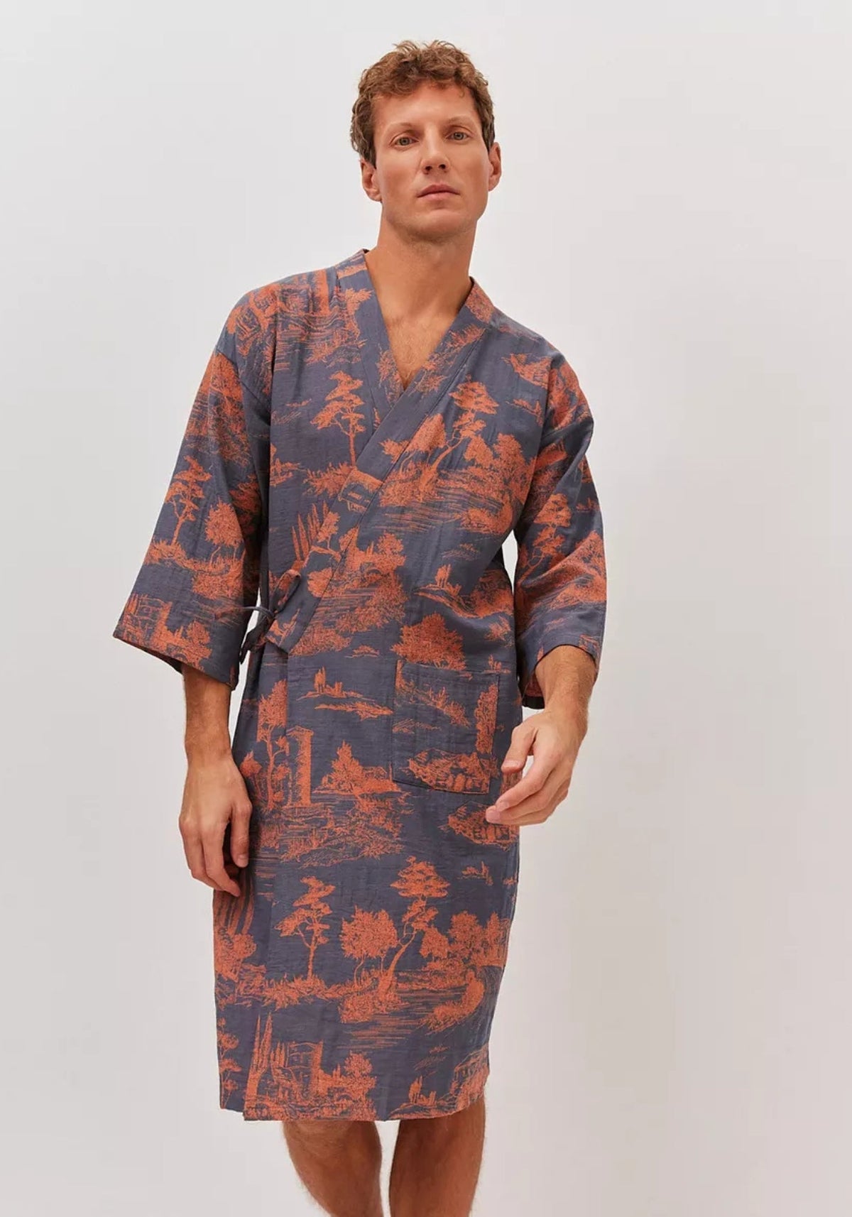 Yukata Herren Baumwolle
