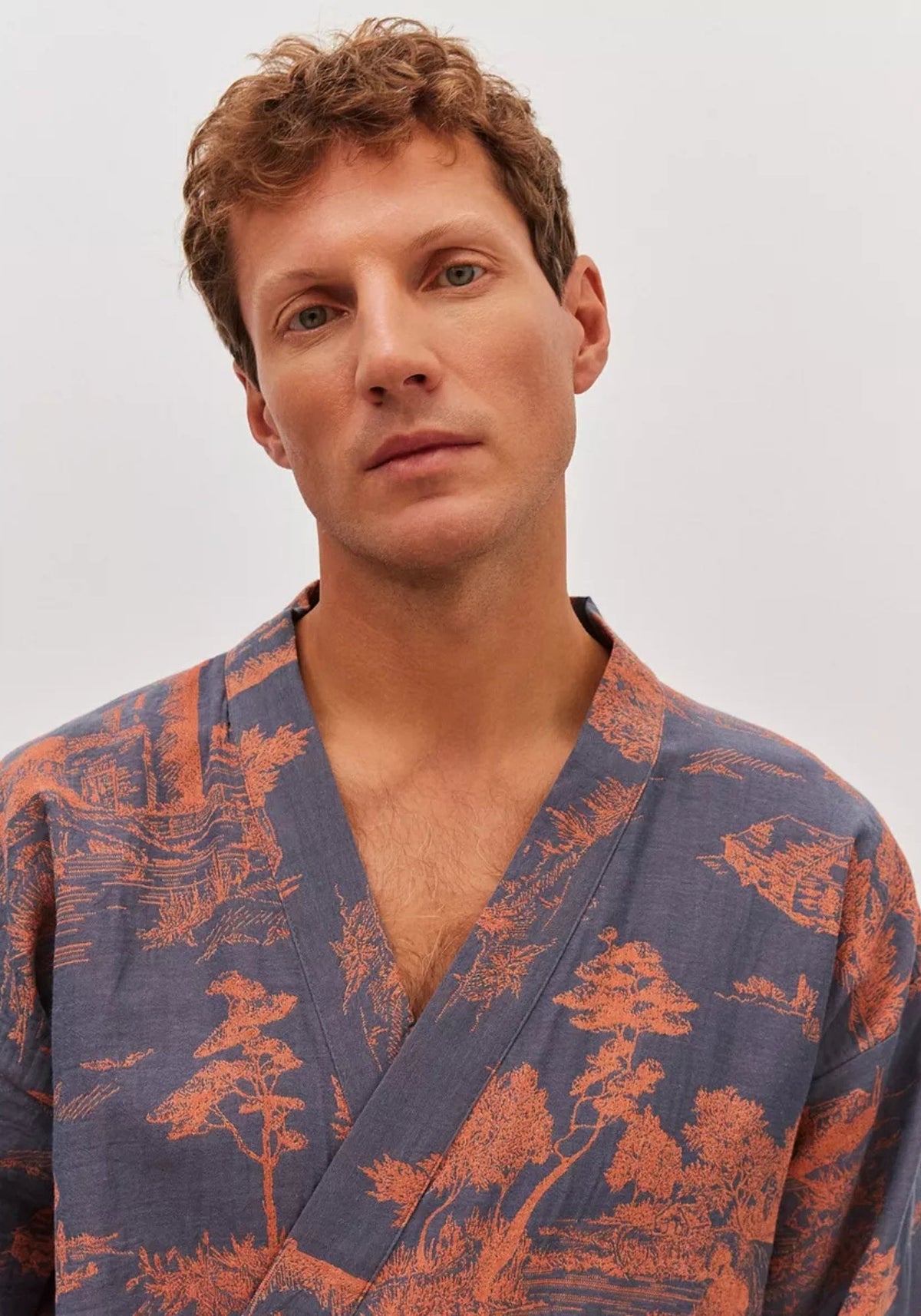 Yukata Herren Baumwolle