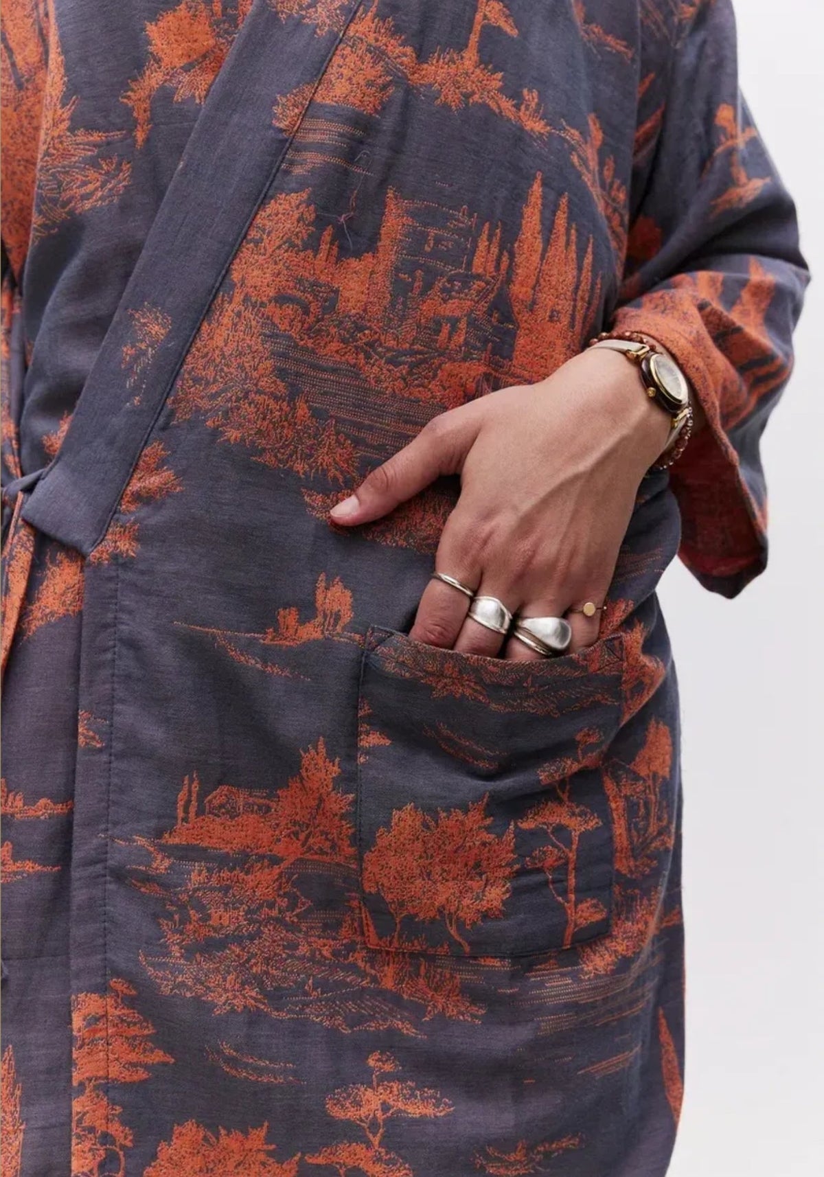Yukata Herren Baumwolle