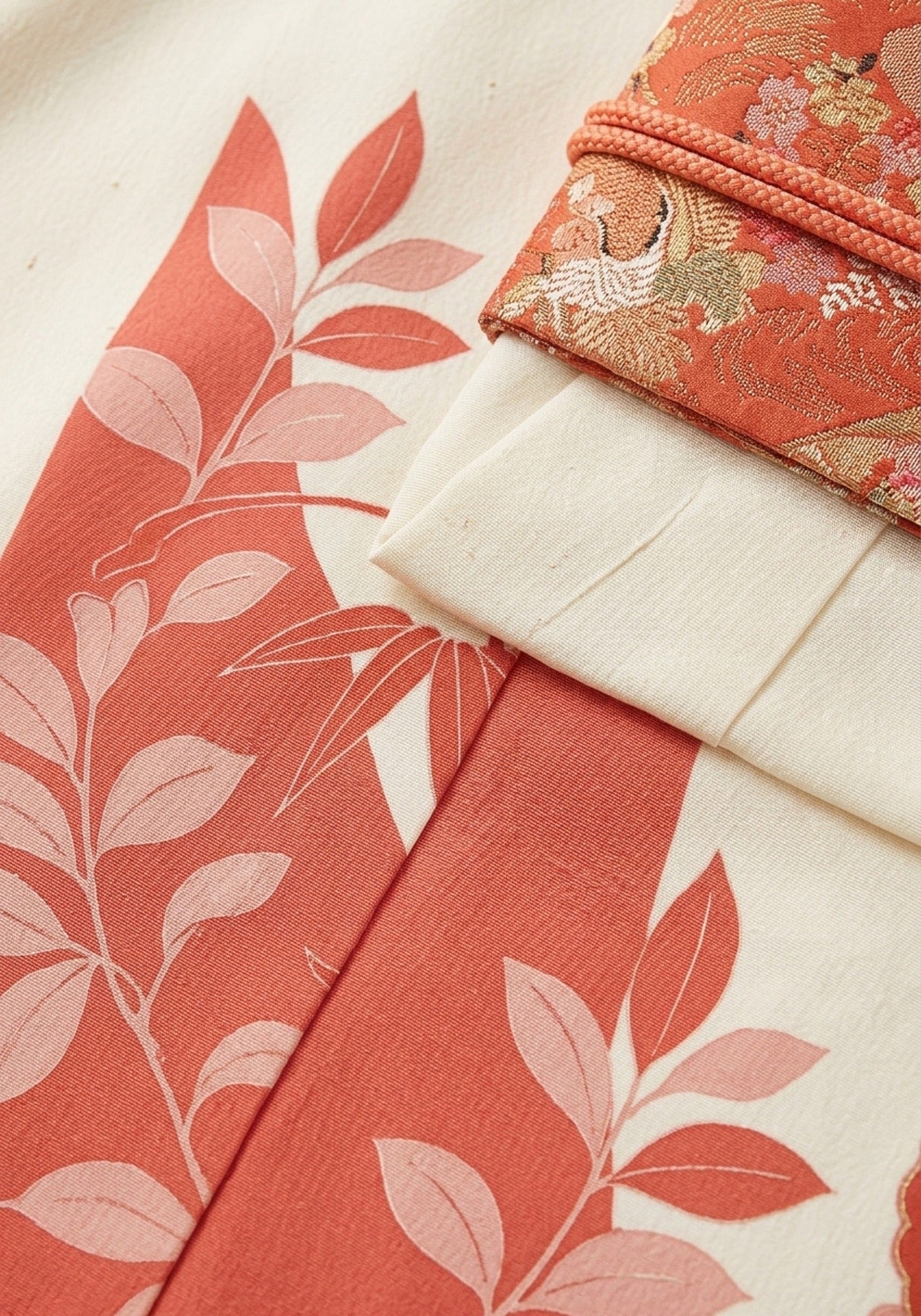 Yukata-Kleid Creme