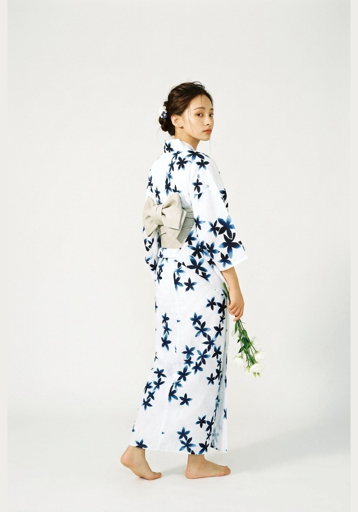 Yukata Weiß