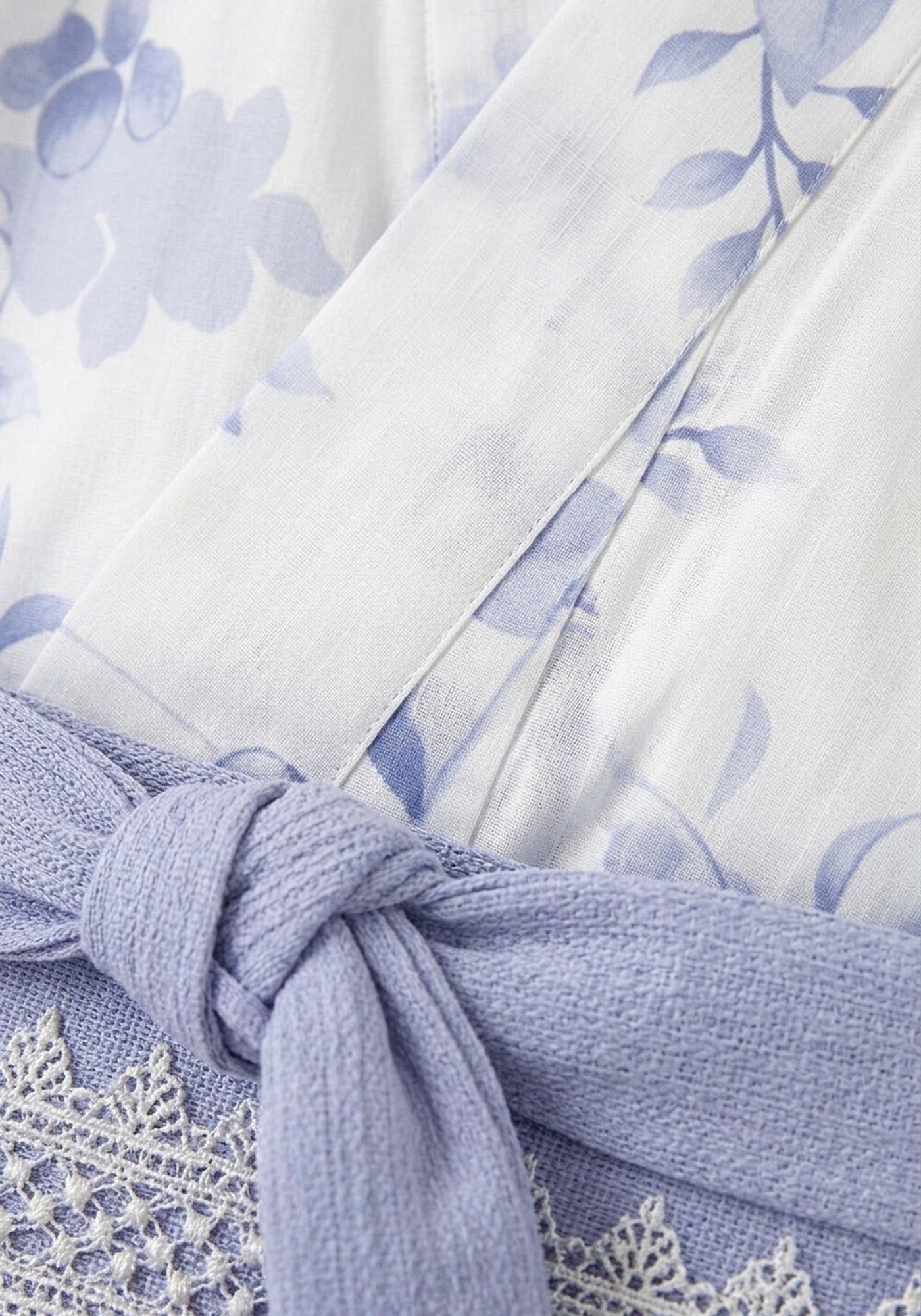 Yukata Weiß Blau