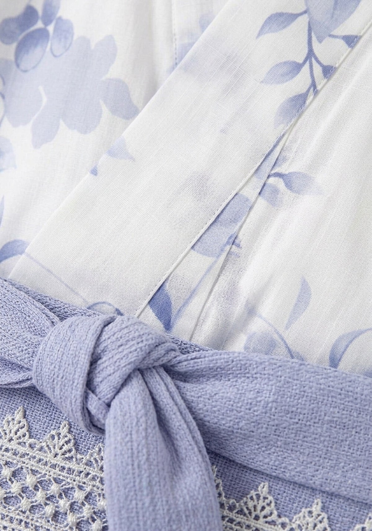Yukata Weiß Blau