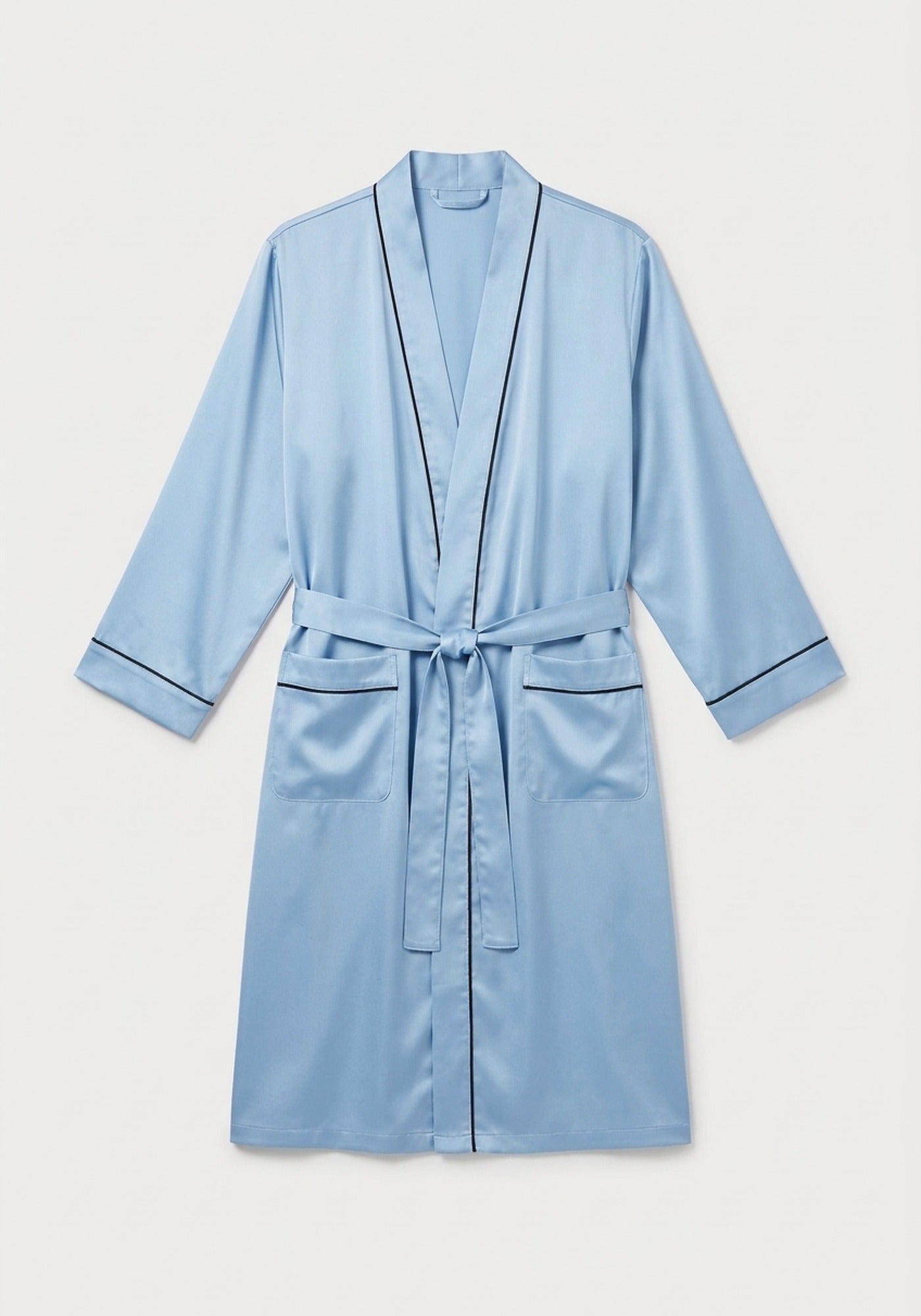 Kimono Bademantel Seide Herren
