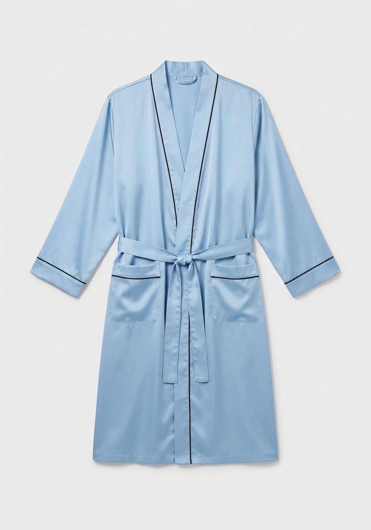 Kimono Bademantel Seide Herren