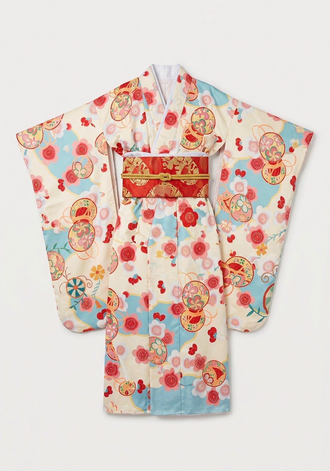 Kimono Bunt Lang