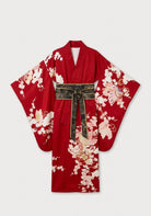 Kimono Kleid Rot