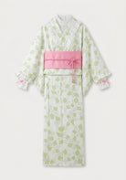 Kimono Kleid Weiß