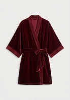 Kimono Morgenmantel Damen Seide