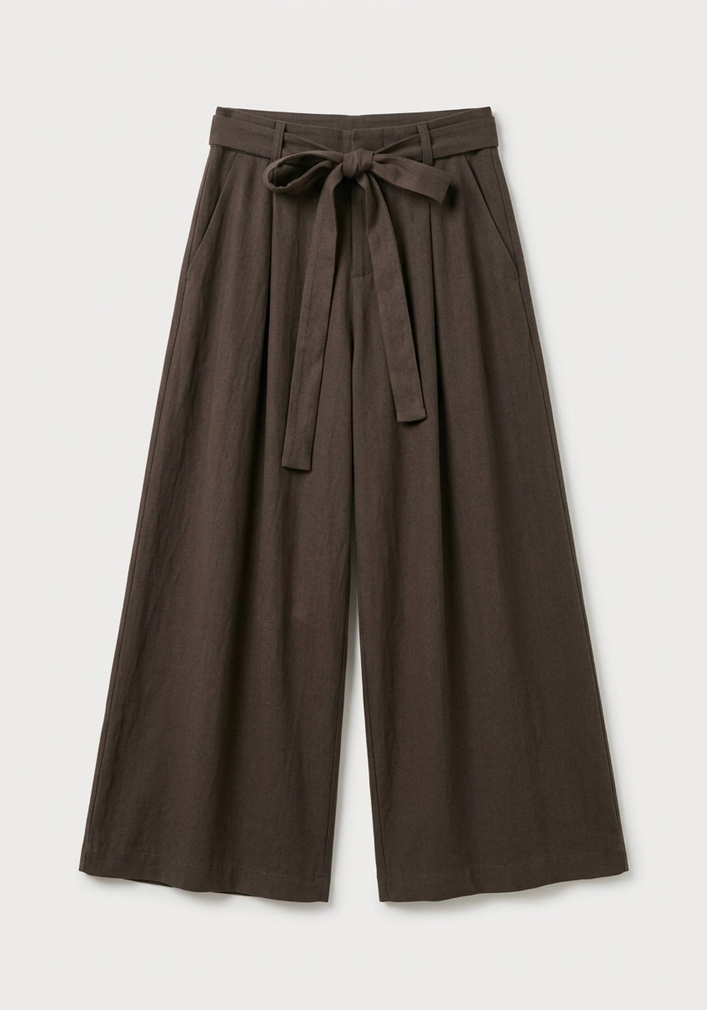 Weite Kimono-Hose Braun | Sumiya