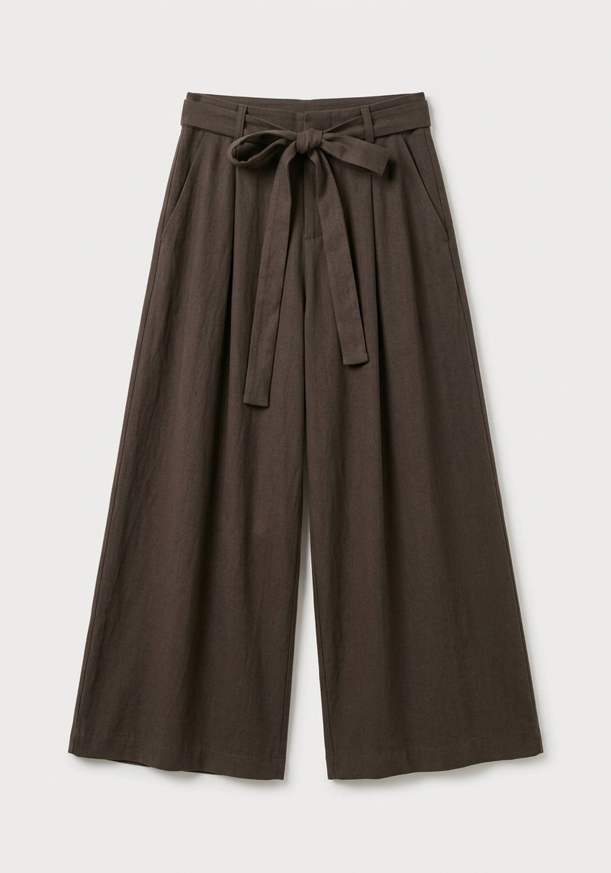 Weite Kimono-Hose Braun | Sumiya