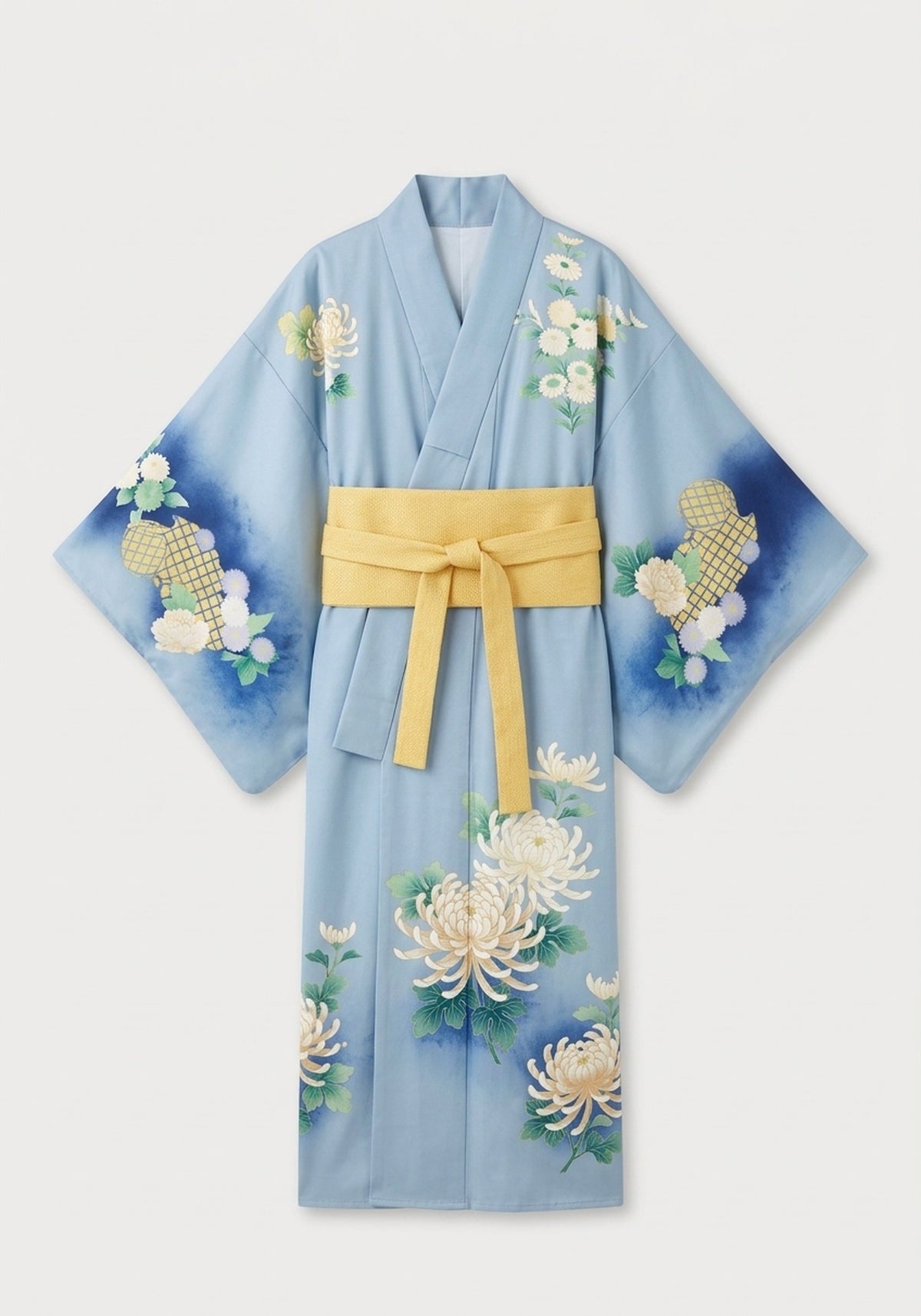Yukata Blau