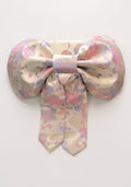 Creme-Rosa mit Blumen