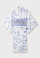 Yukata Weiß Blau